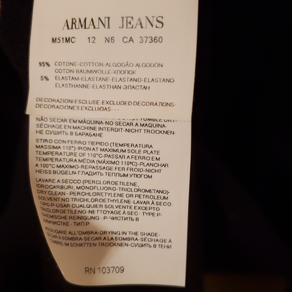 Armani Jeans Light Sweatshirt - Picture 6 of 6
